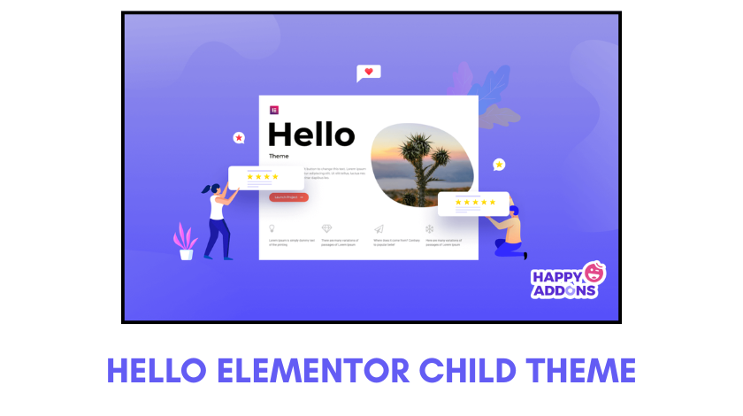 hello elementor child theme