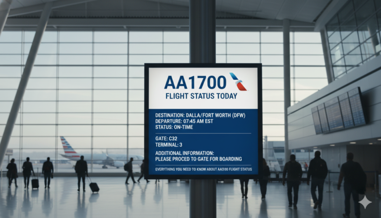 AA1700 Flight Status: Your Complete Guide to Newark to Dallas Travels